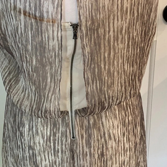 alice + olivia Thelma Cowl Neck chiffon Romper 33607 - Picture 8 of 13